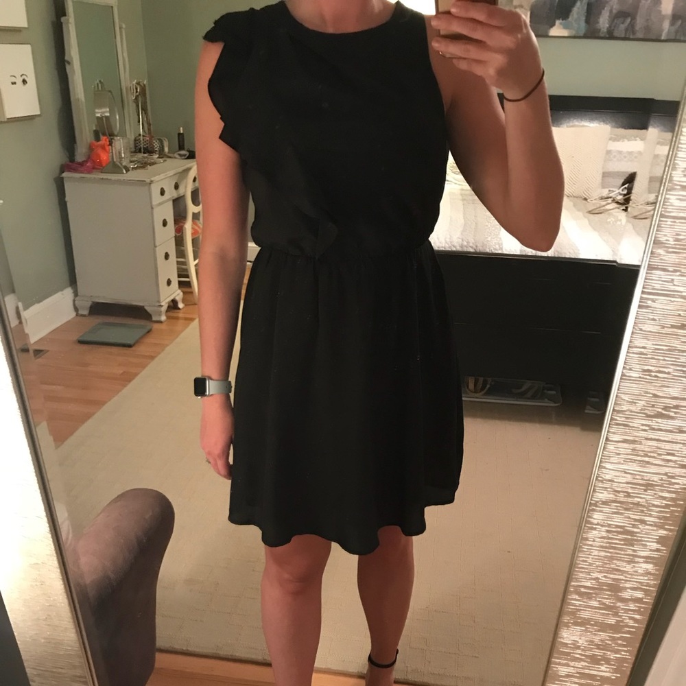 BCBG black cocktail dress